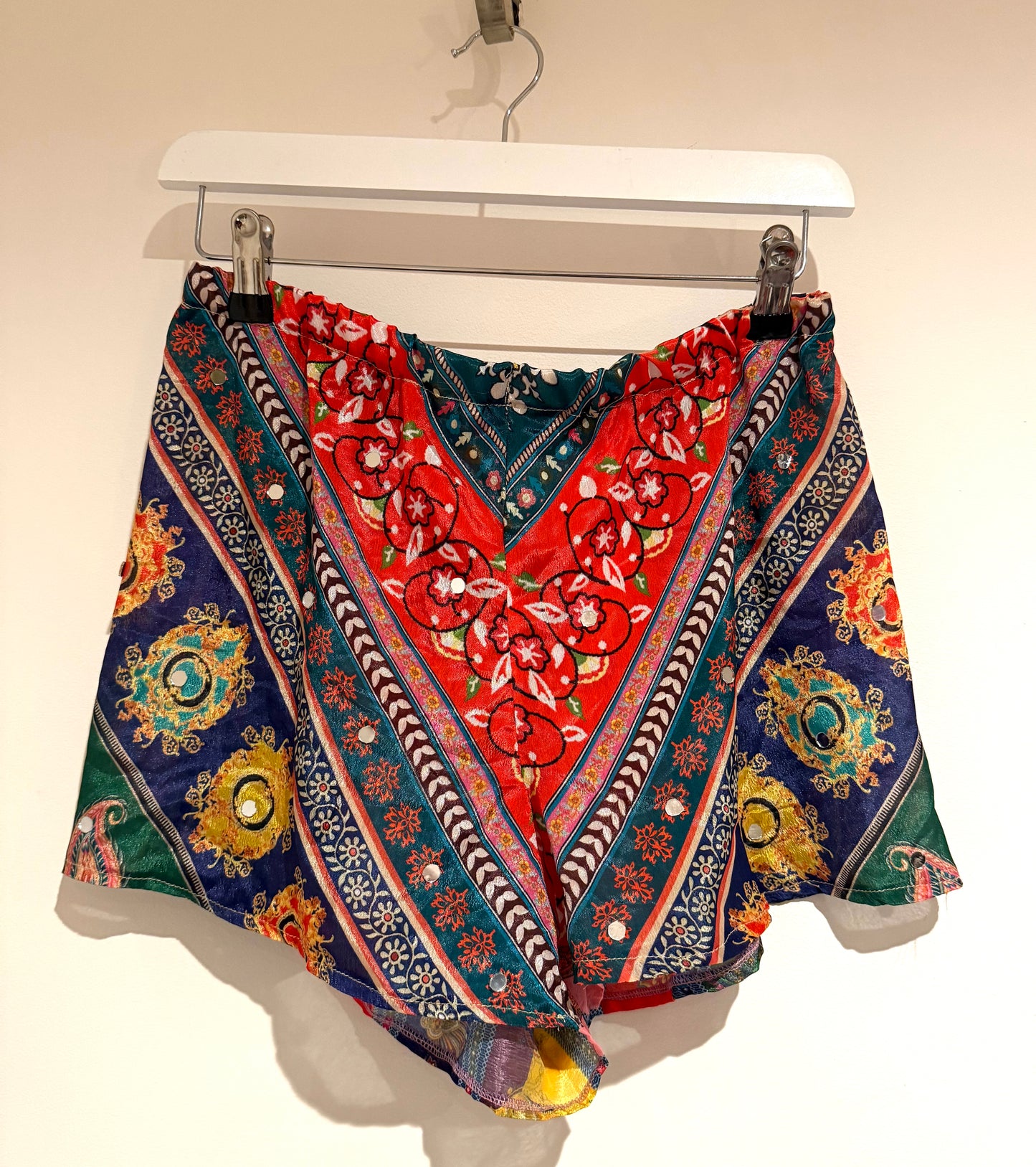 Mirror Embellished Shorts