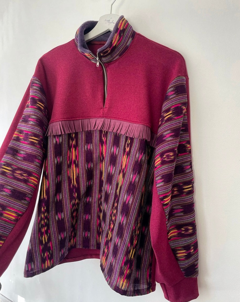 Maya Fringe Fleece