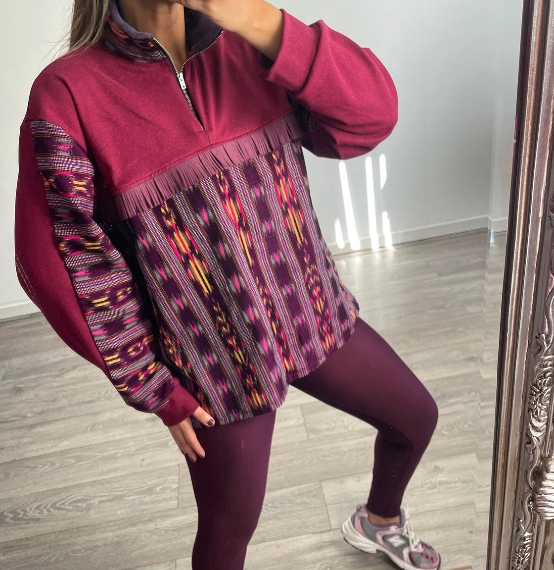 Maya Fringe Fleece