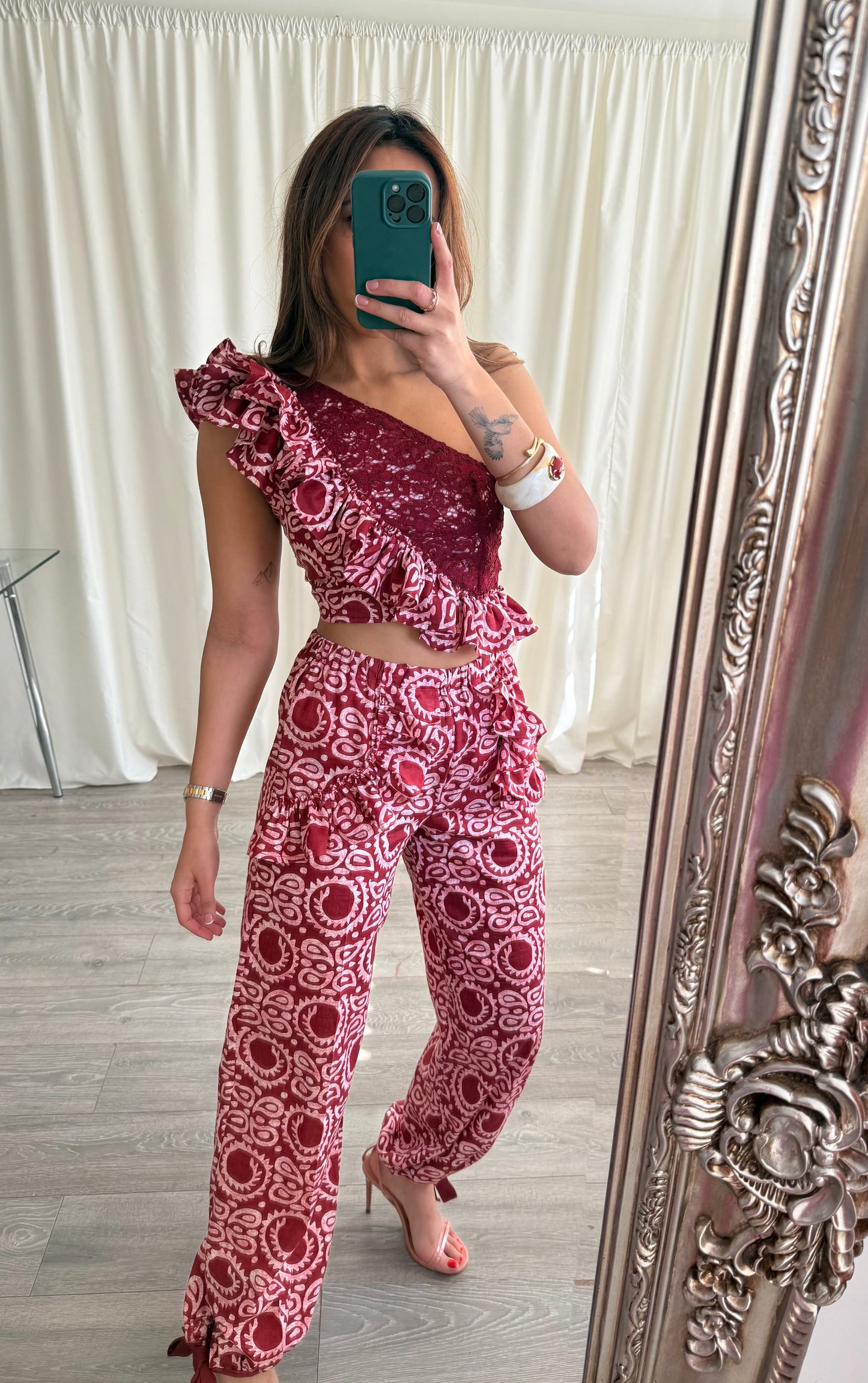 Maia Ruffle Shoulder Top