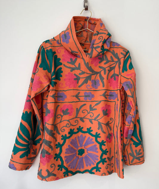 Peach  Suzani Hoody