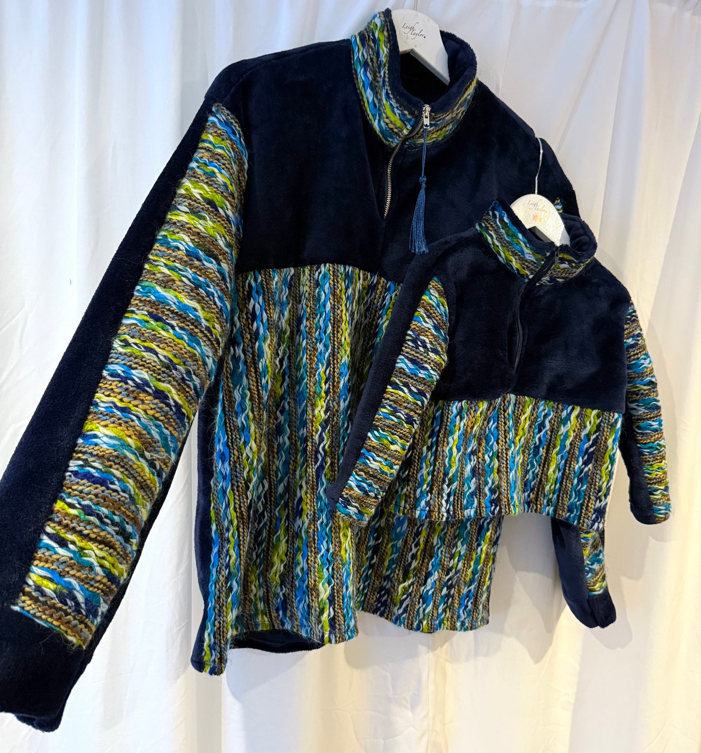 KIDS Azure Knit Fleece