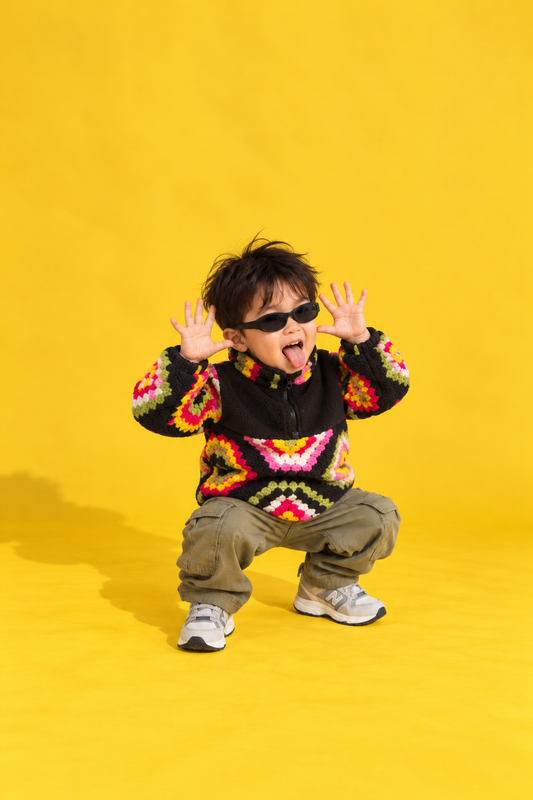 KIDS Luana Fleece- Black