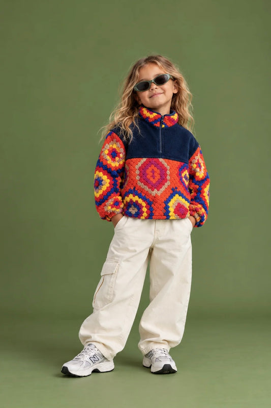 KIDS Luana Fleece- Cobalt