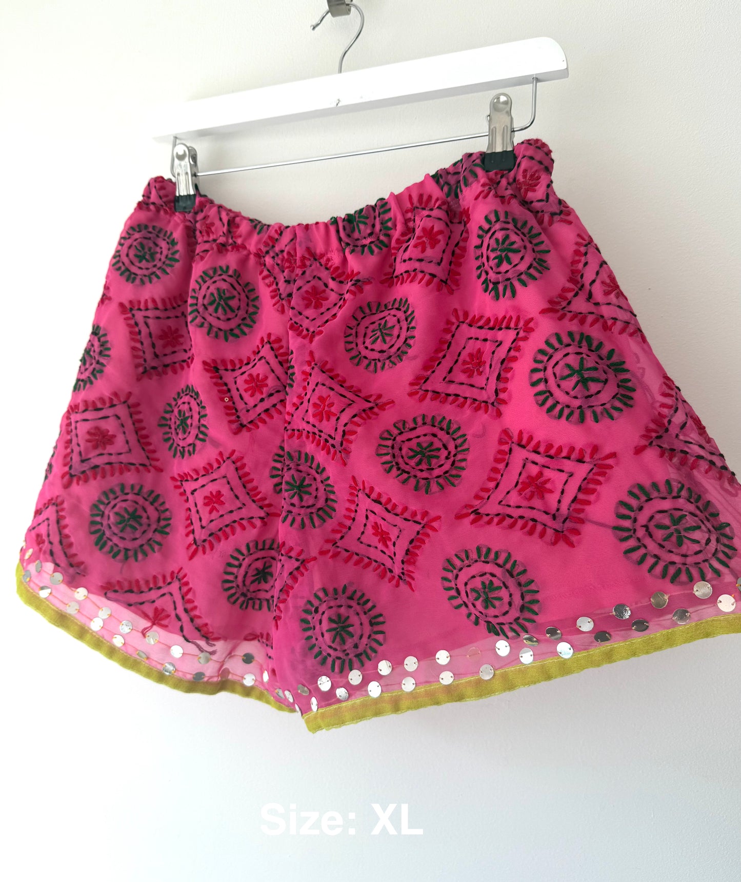 Pink Destino Disco Shorts