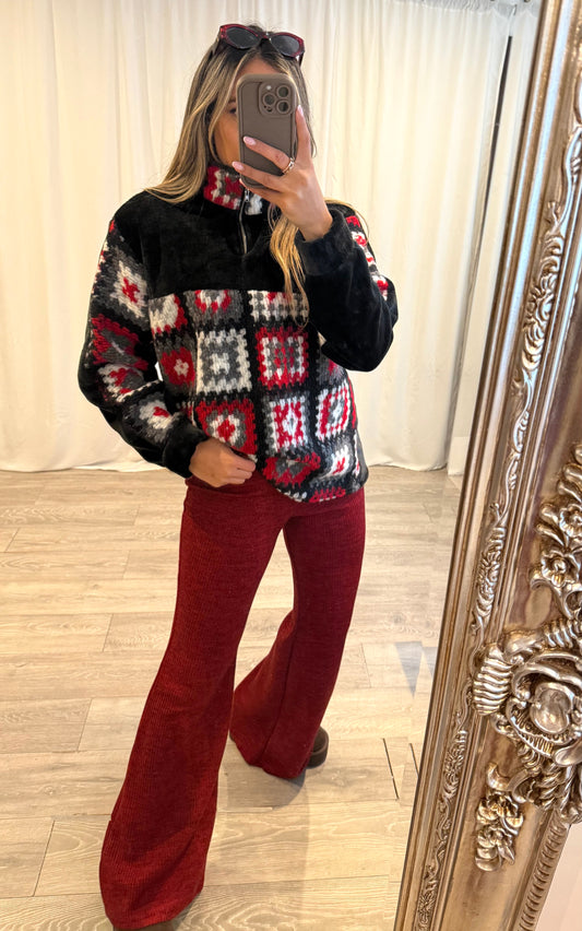 Arlo Crochet Fleece
