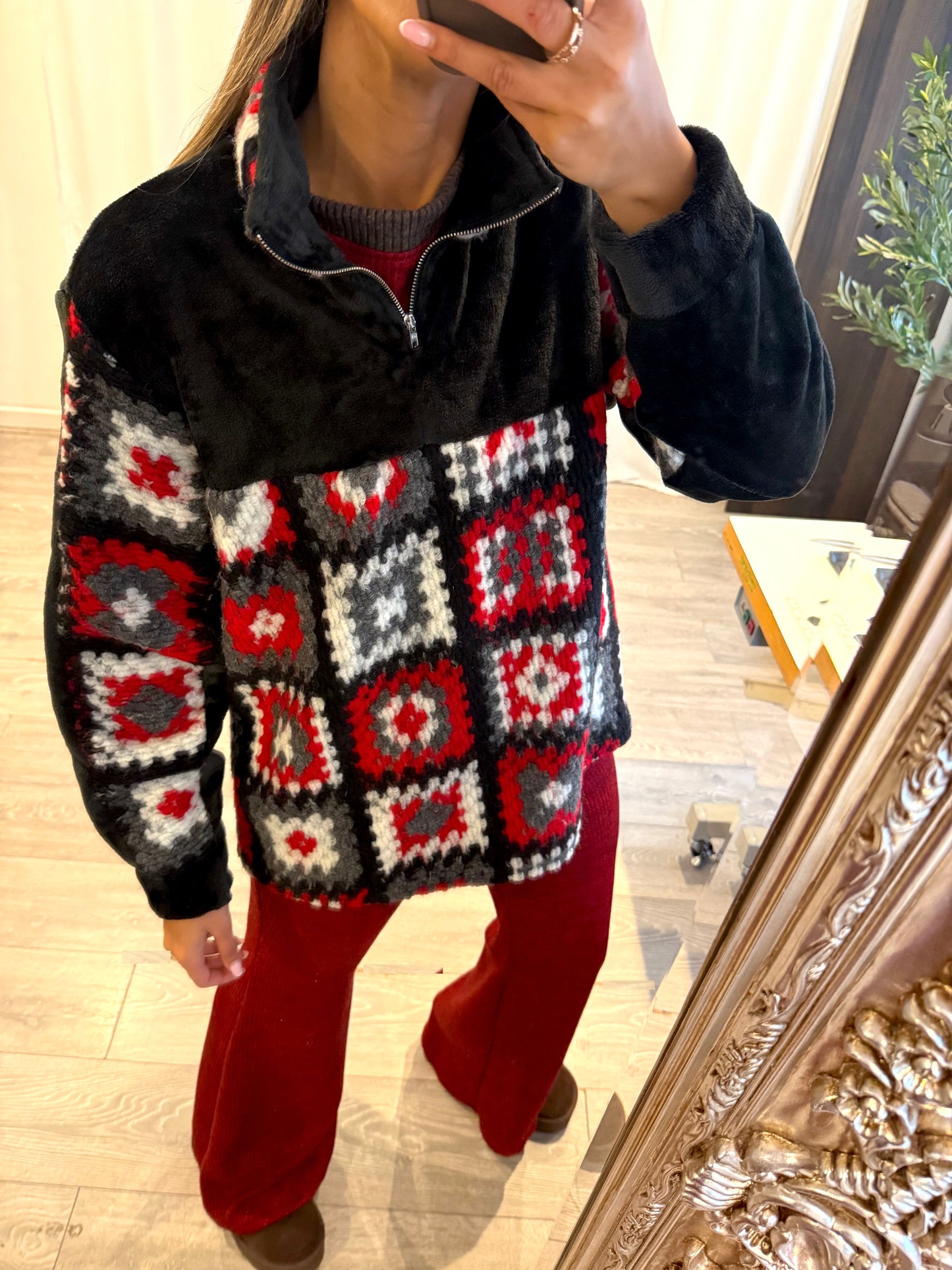 Arlo Crochet Fleece