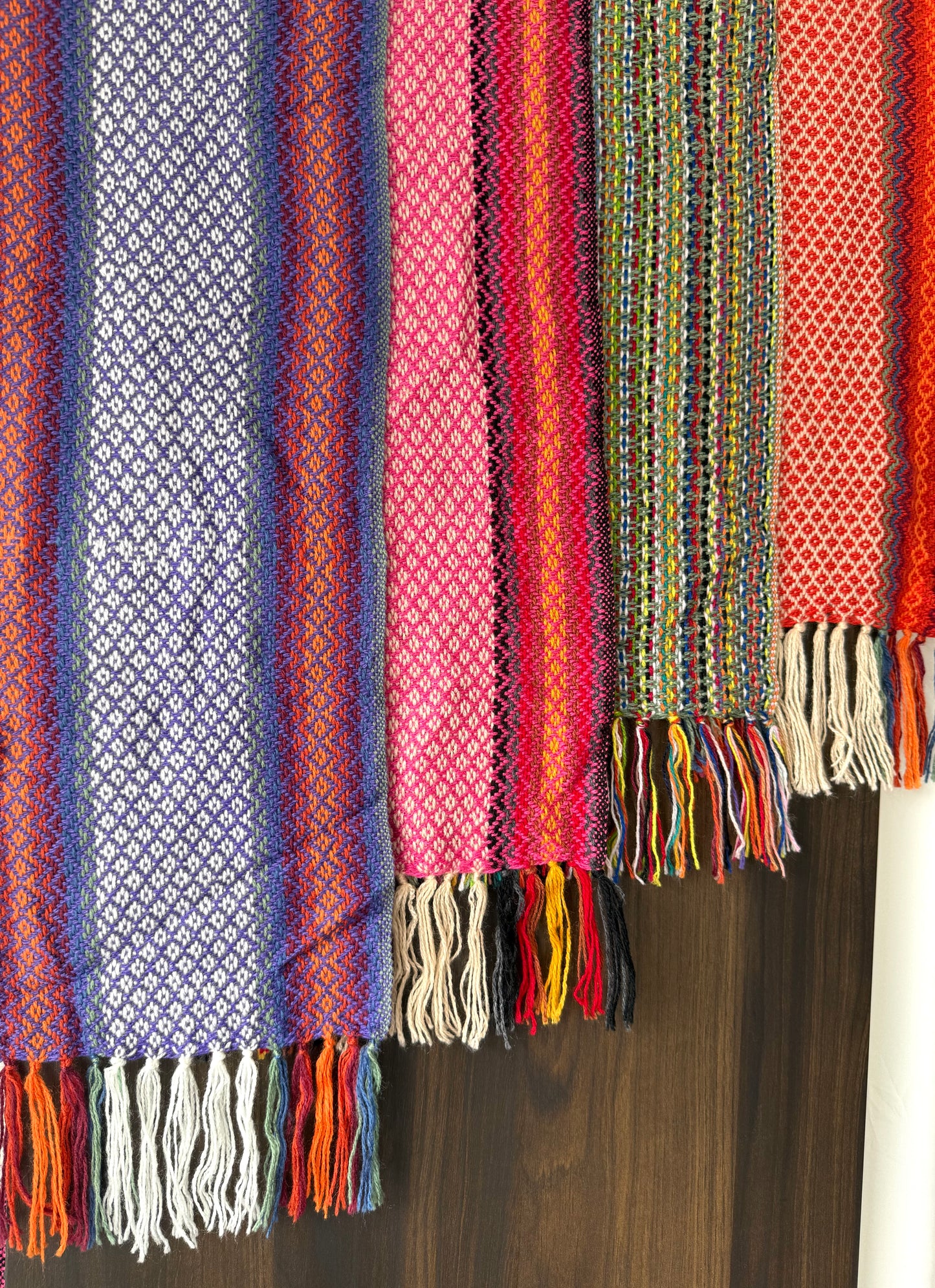 Alpaca Wool Scarf -4 COLOURWAYS