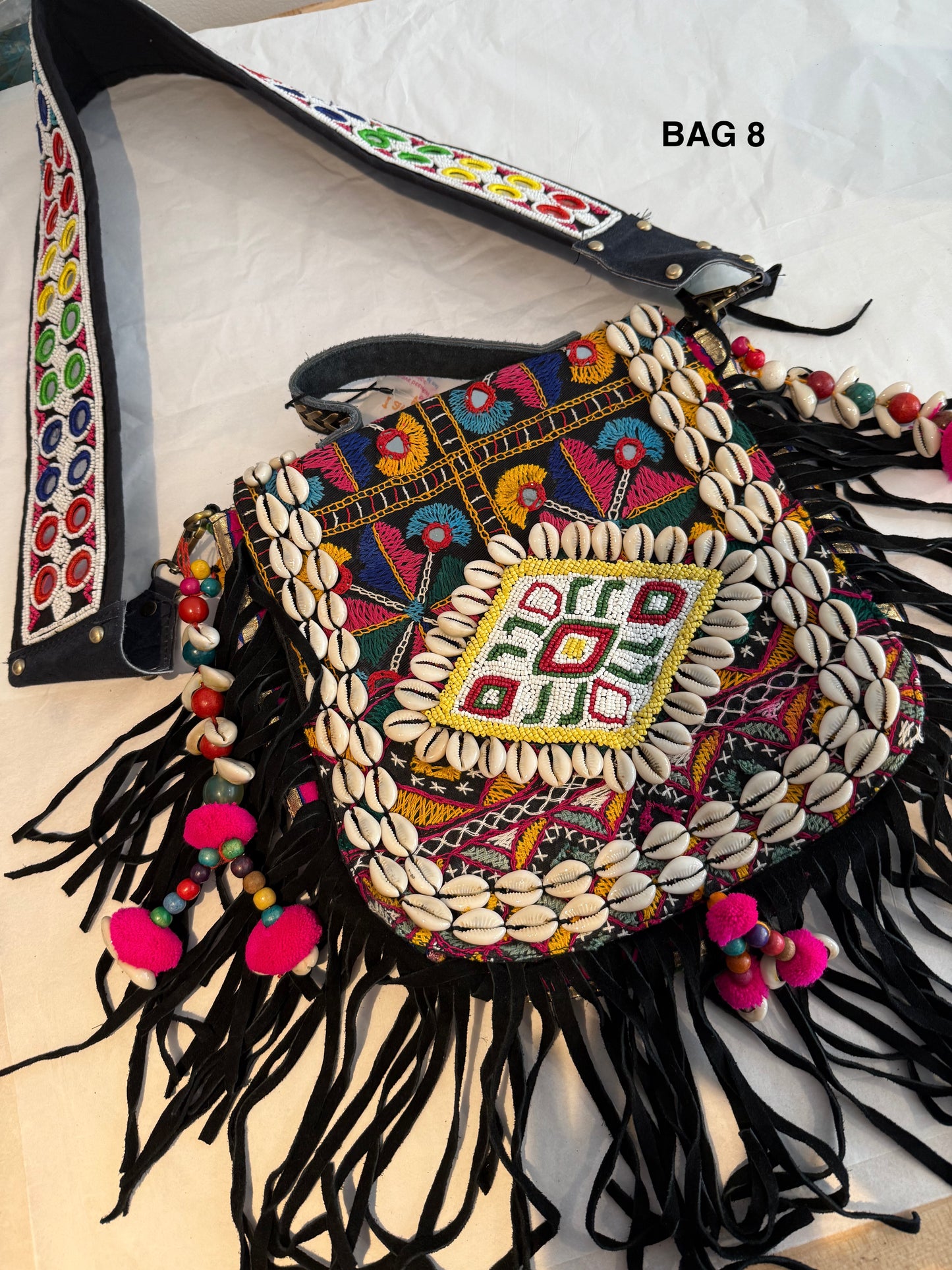 Tribal Tassel Bags
