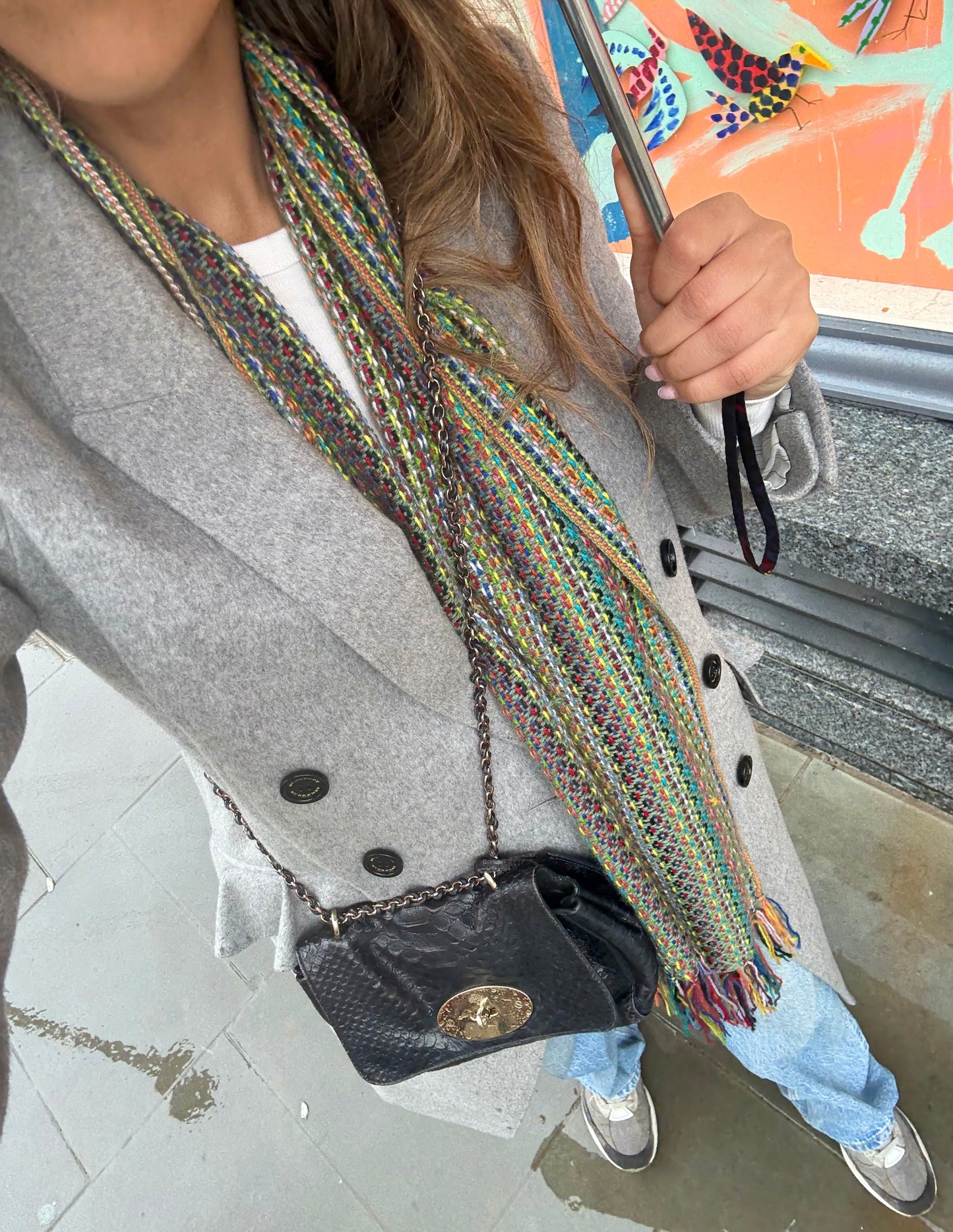 Alpaca Wool Scarf -4 COLOURWAYS