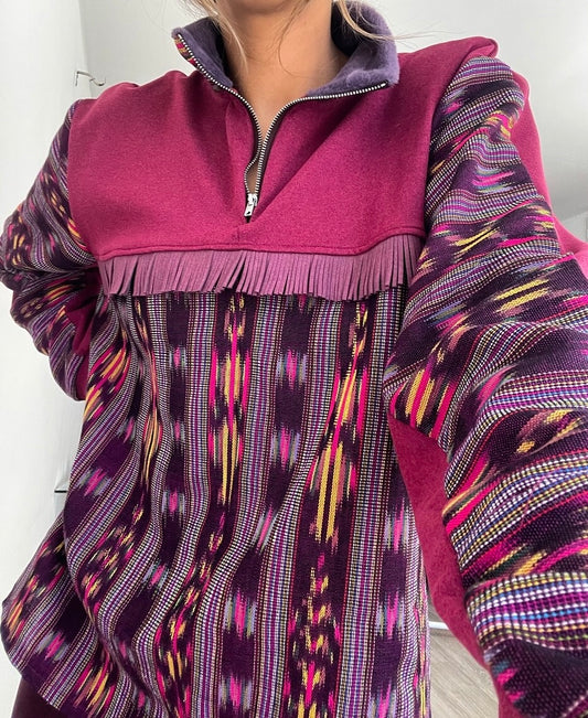 Maya Fringe Fleece
