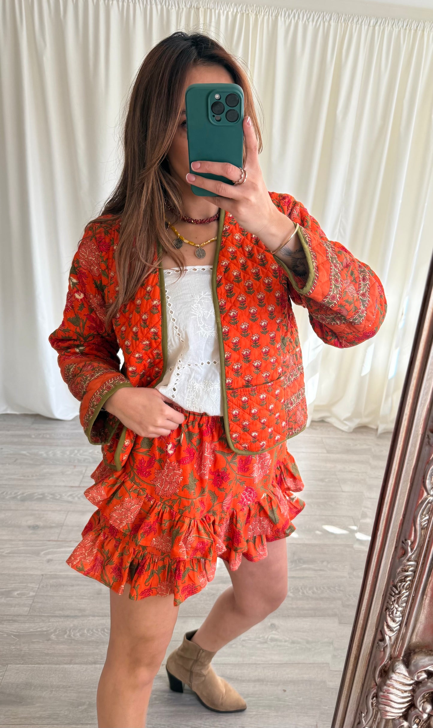 Valencia Ruffle Skirt