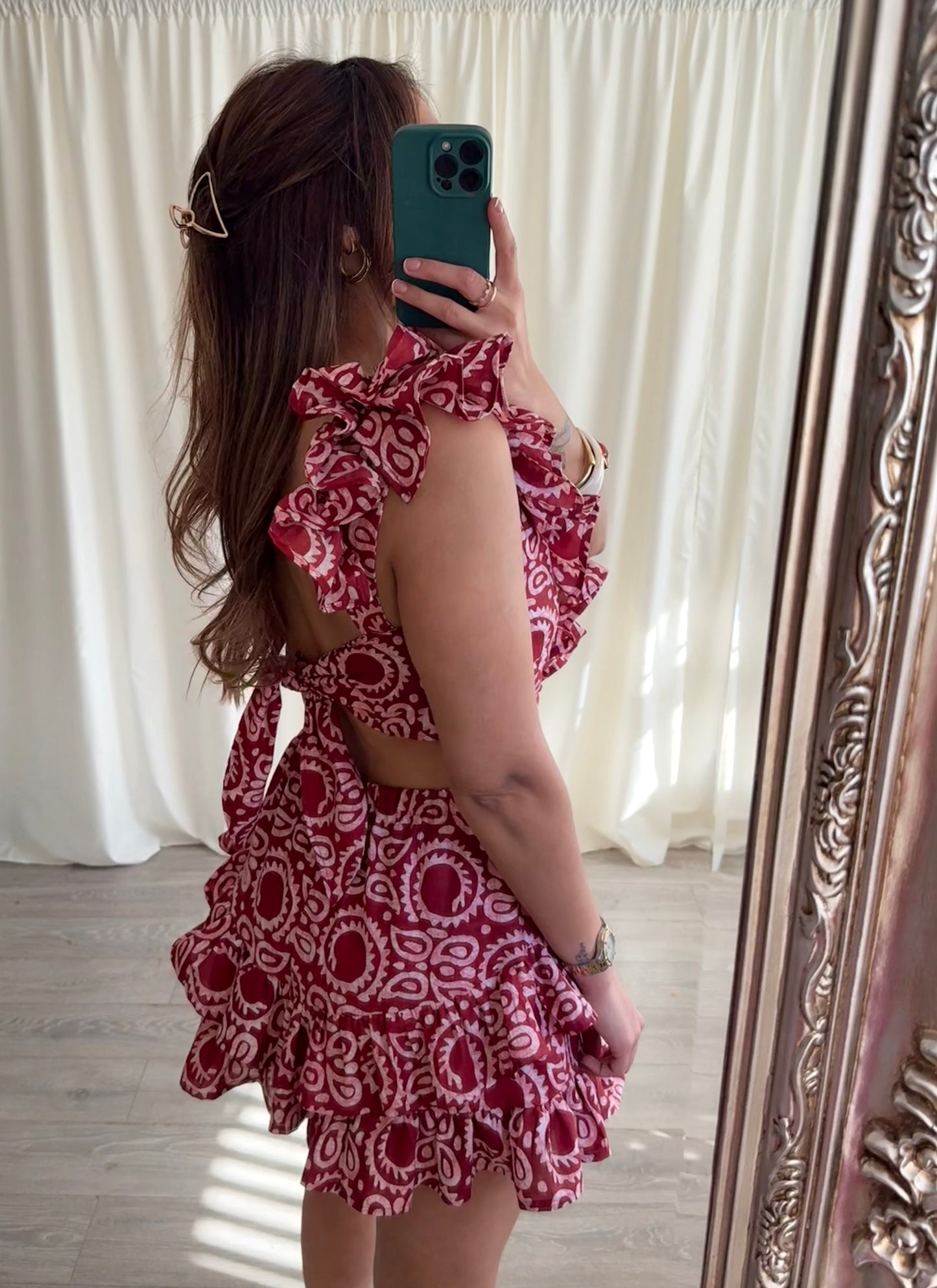 Maia Ruffle Shoulder Top