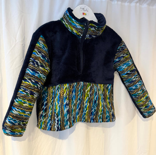 KIDS Azure Knit Fleece