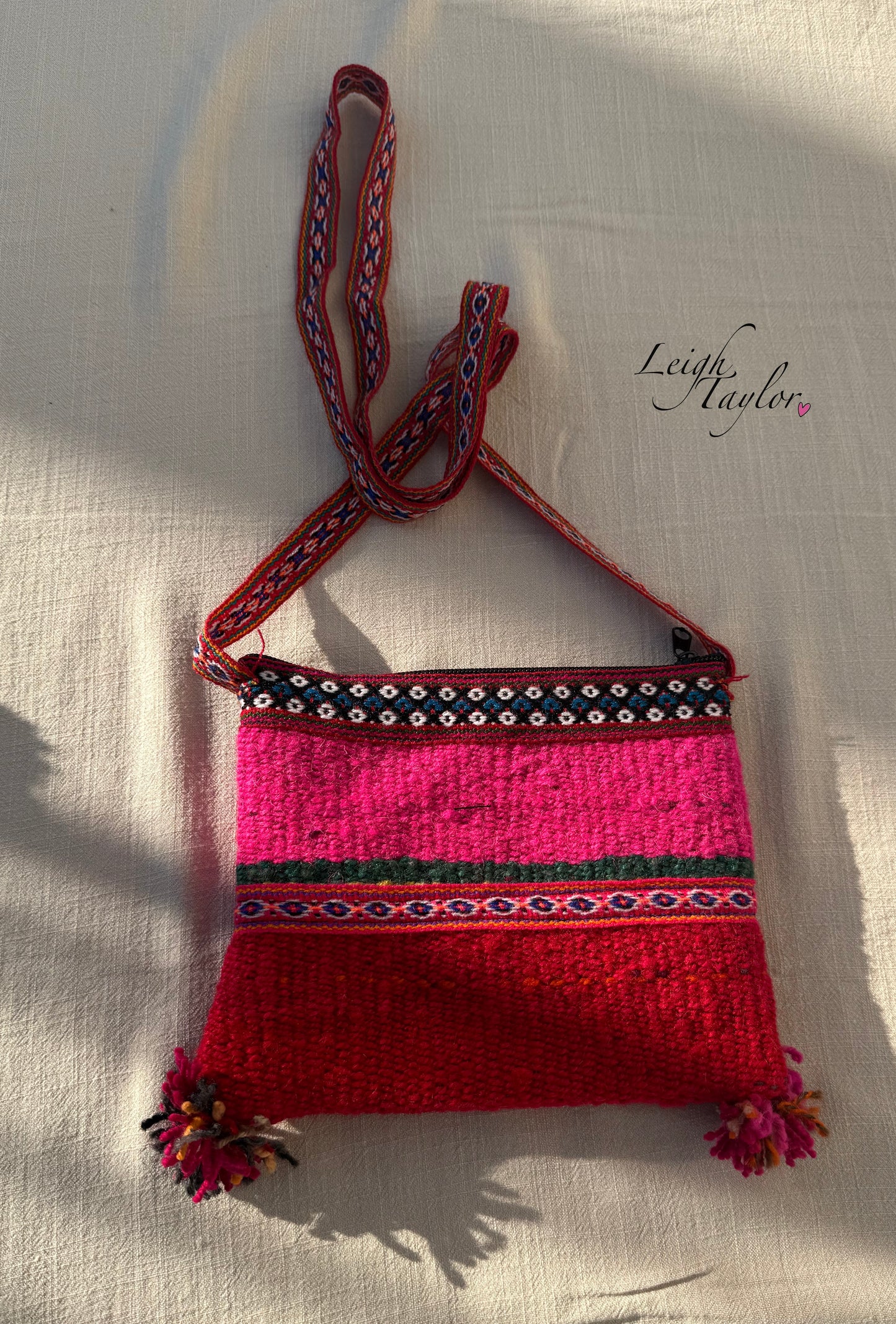 Peruvian Pom Pom Bag 7