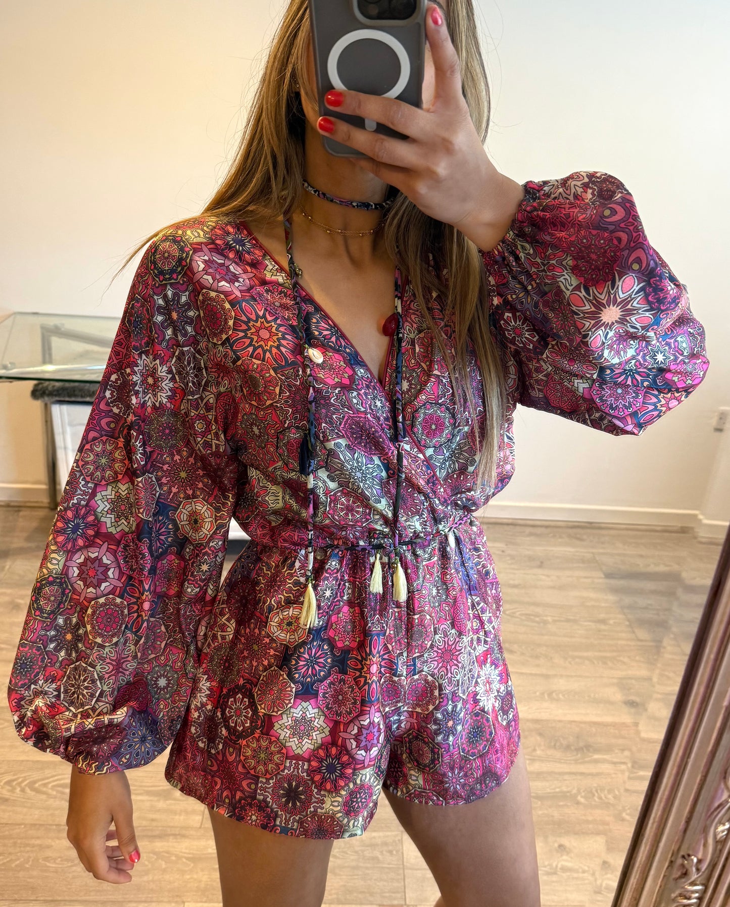 Botanic Wrap Playsuit