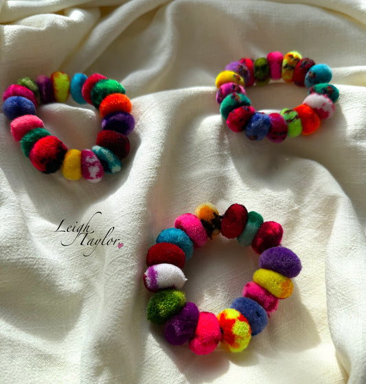 Pom Pom Hair Bobbles