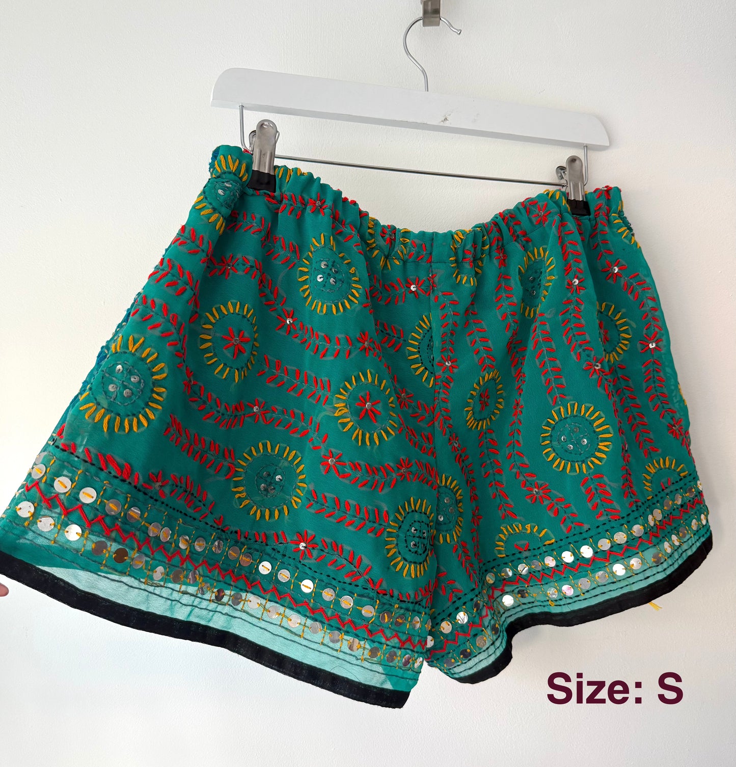 Blue Destino Disco Shorts