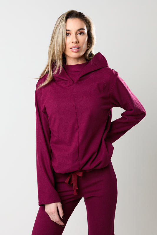 Burgundy Hoody