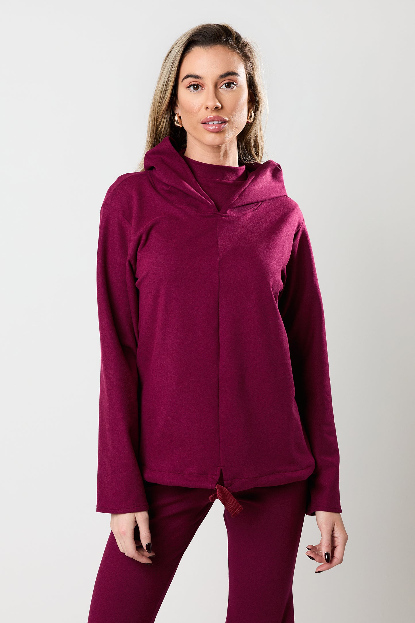 Burgundy Hoody