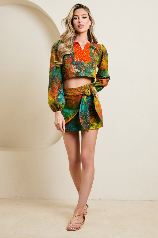 Bahia Wrap Skirt