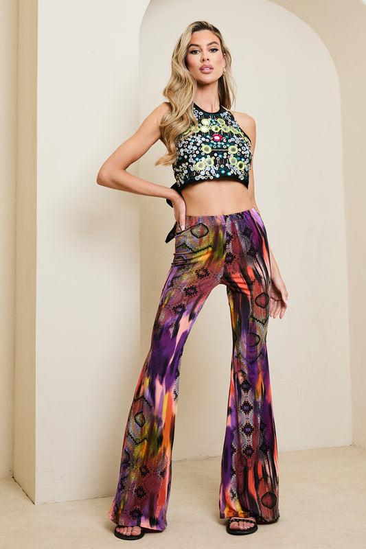 Amethyst Stretch Flares