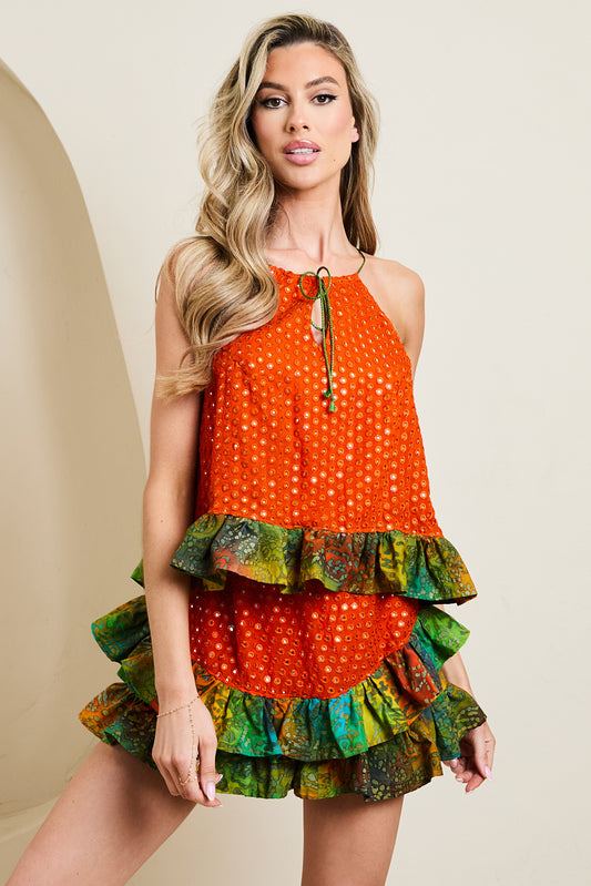 Samba Ruffle Top